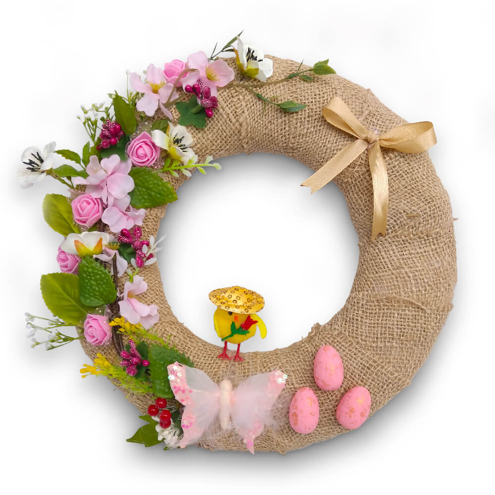 Пасхальний вінок №5 «Цвіт сакури»