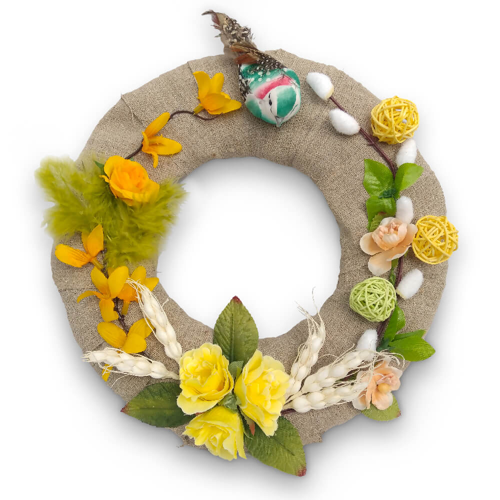 Пасхальний вінок №4 «Пташиний спів»