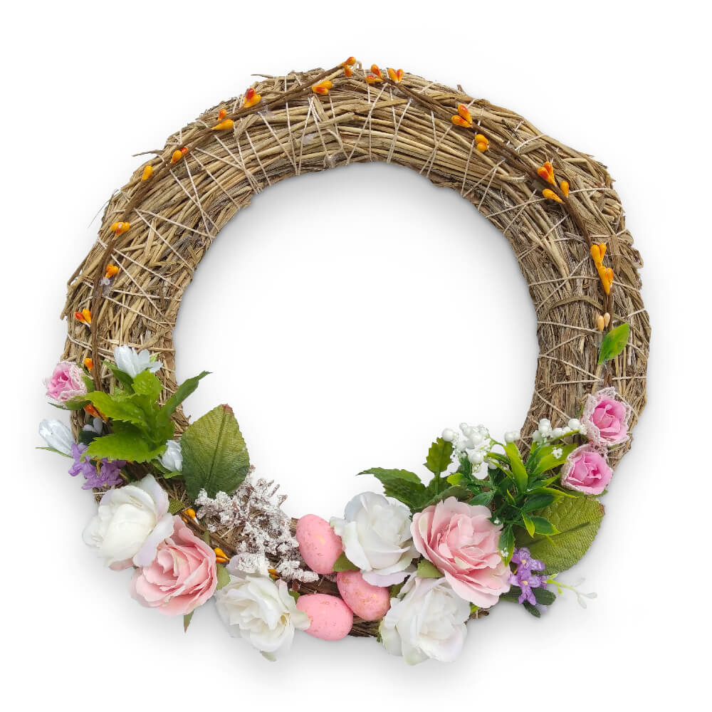 Пасхальний вінок №1 «Весняний затишок»