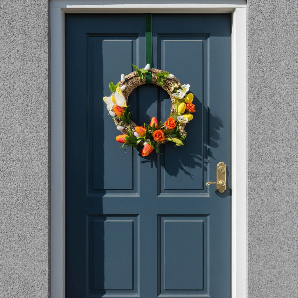 Small Wreath on Door